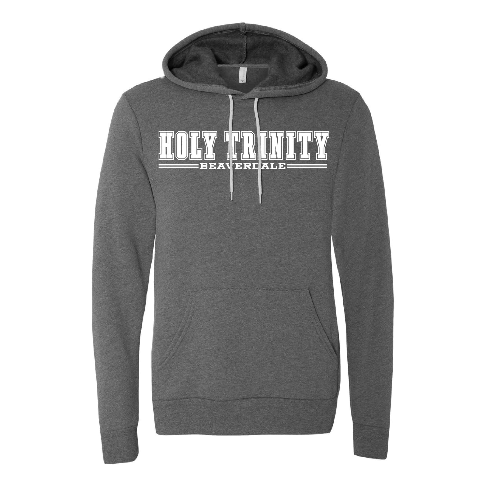Holy Trinity Beaverdale Athletic Block Sponge Fleece Raglan Hoodie Sweatshirt - Adult