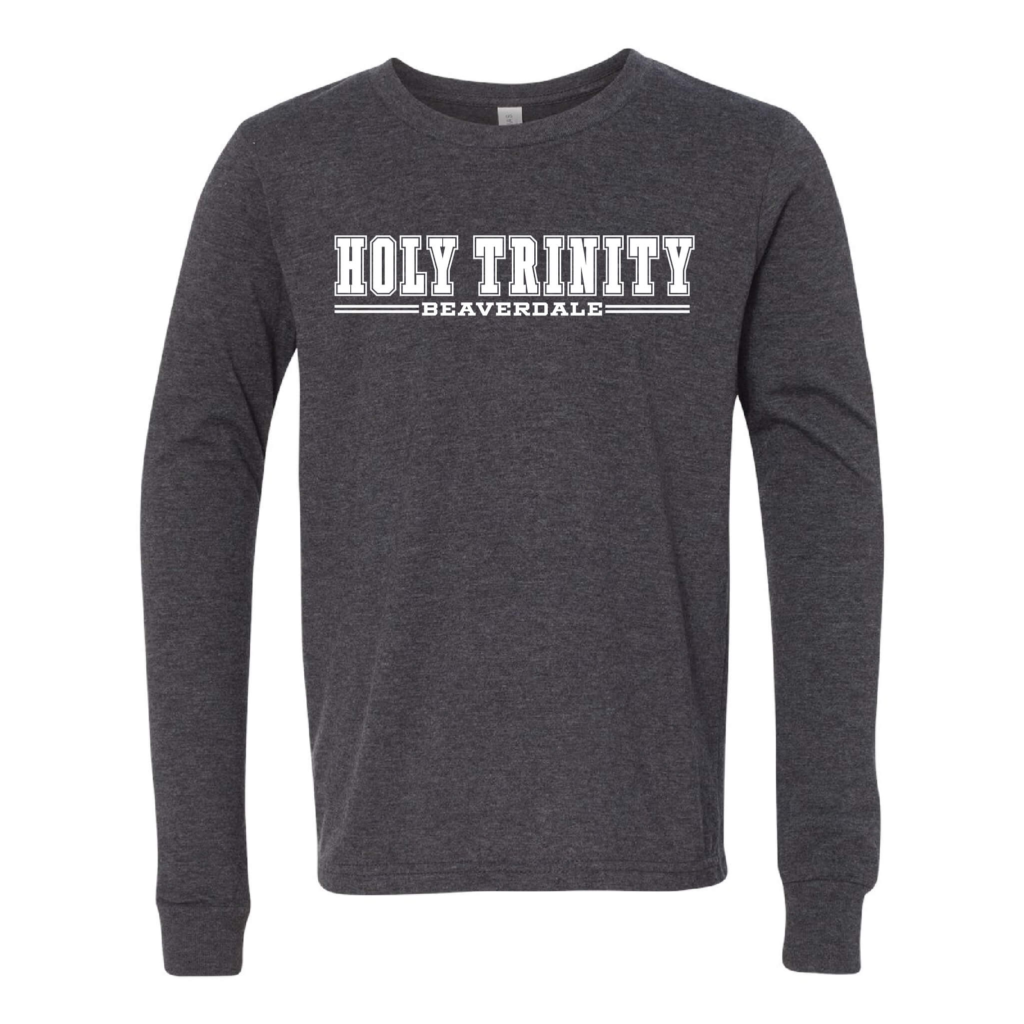 Holy Trinity Beaverdale Athletic Block CVC Long Sleeve Tee - Youth