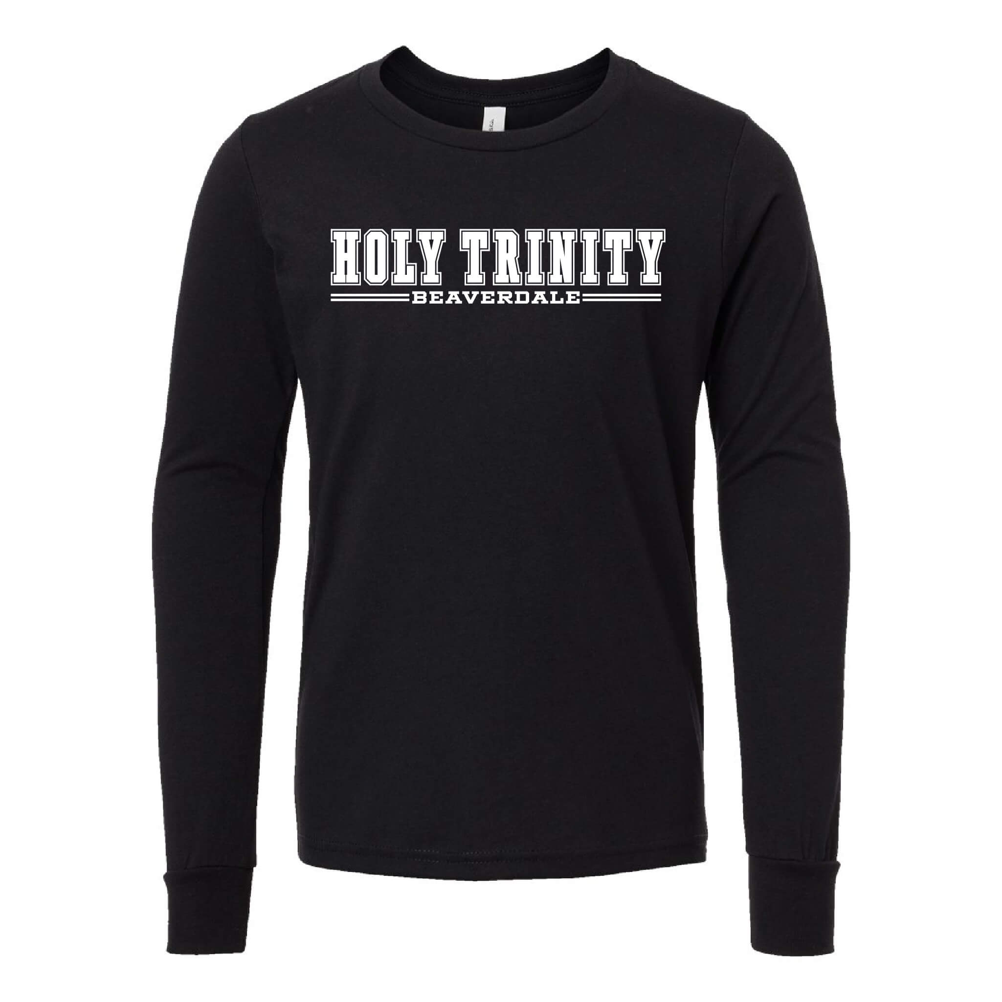 Holy Trinity Beaverdale Athletic Block CVC Long Sleeve Tee - Youth