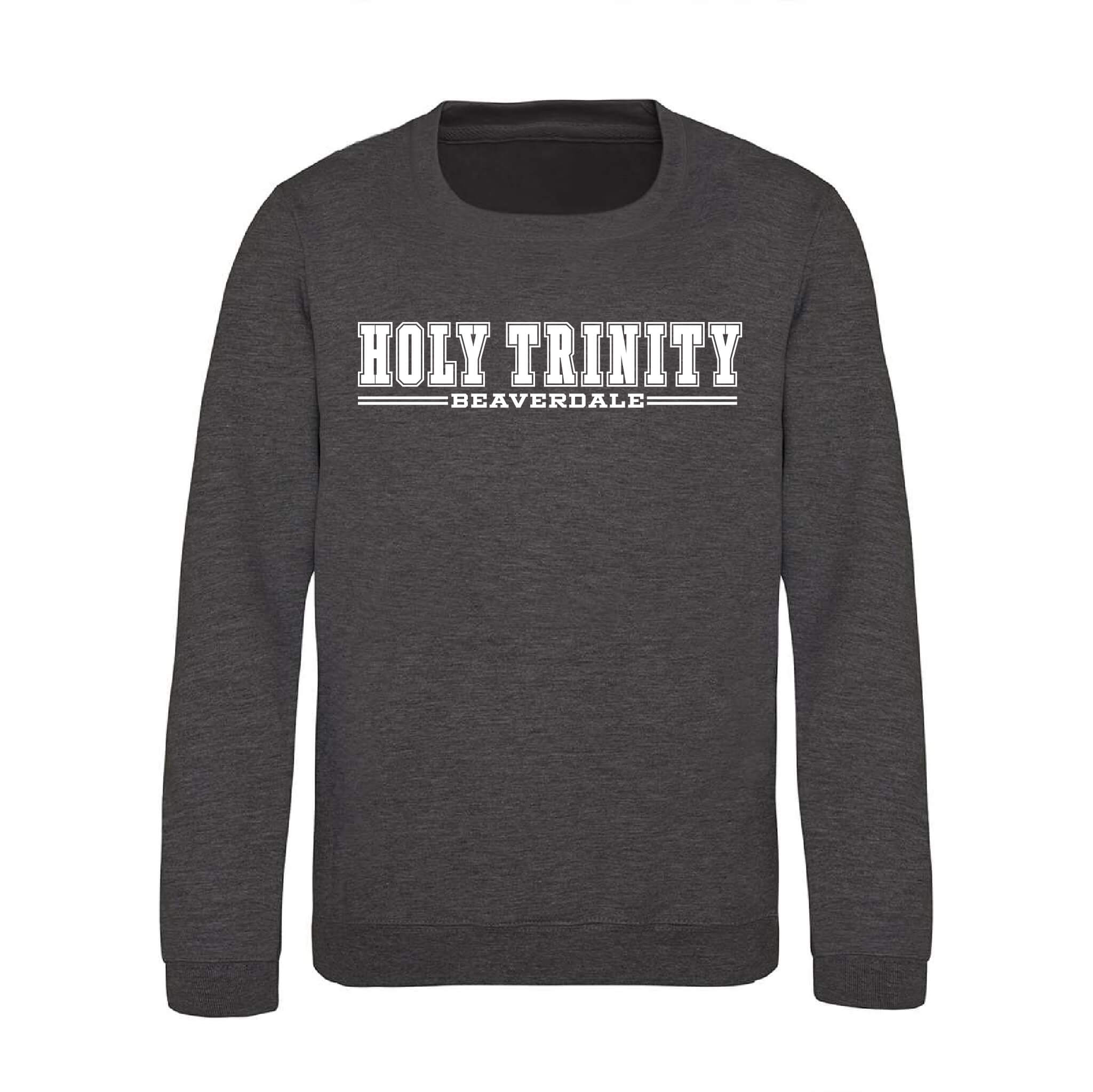 Holy Trinity Beaverdale Athletic Block Crewneck Sweatshirt - Youth