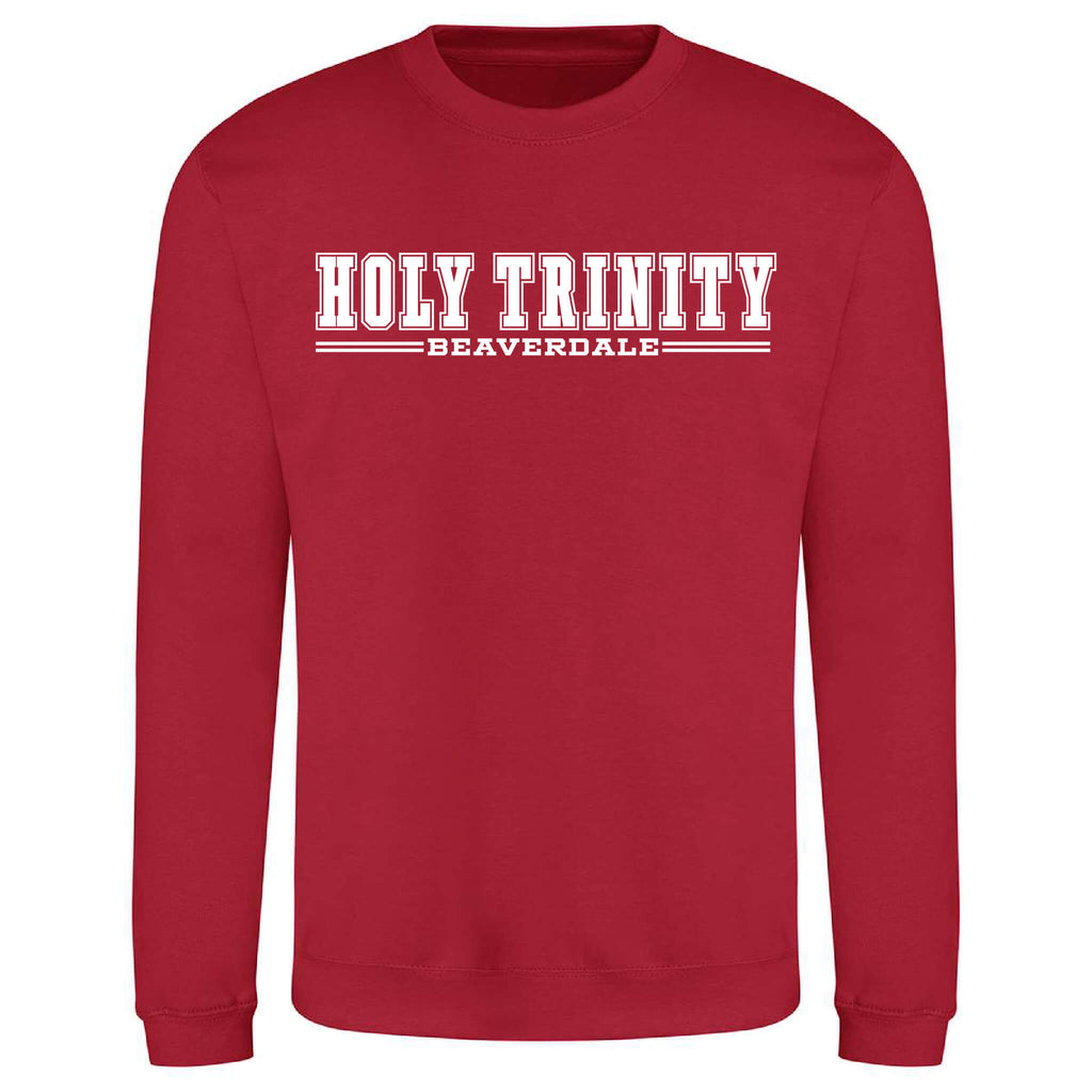Holy Trinity Beaverdale Athletic Block Crewneck Sweatshirt - Youth