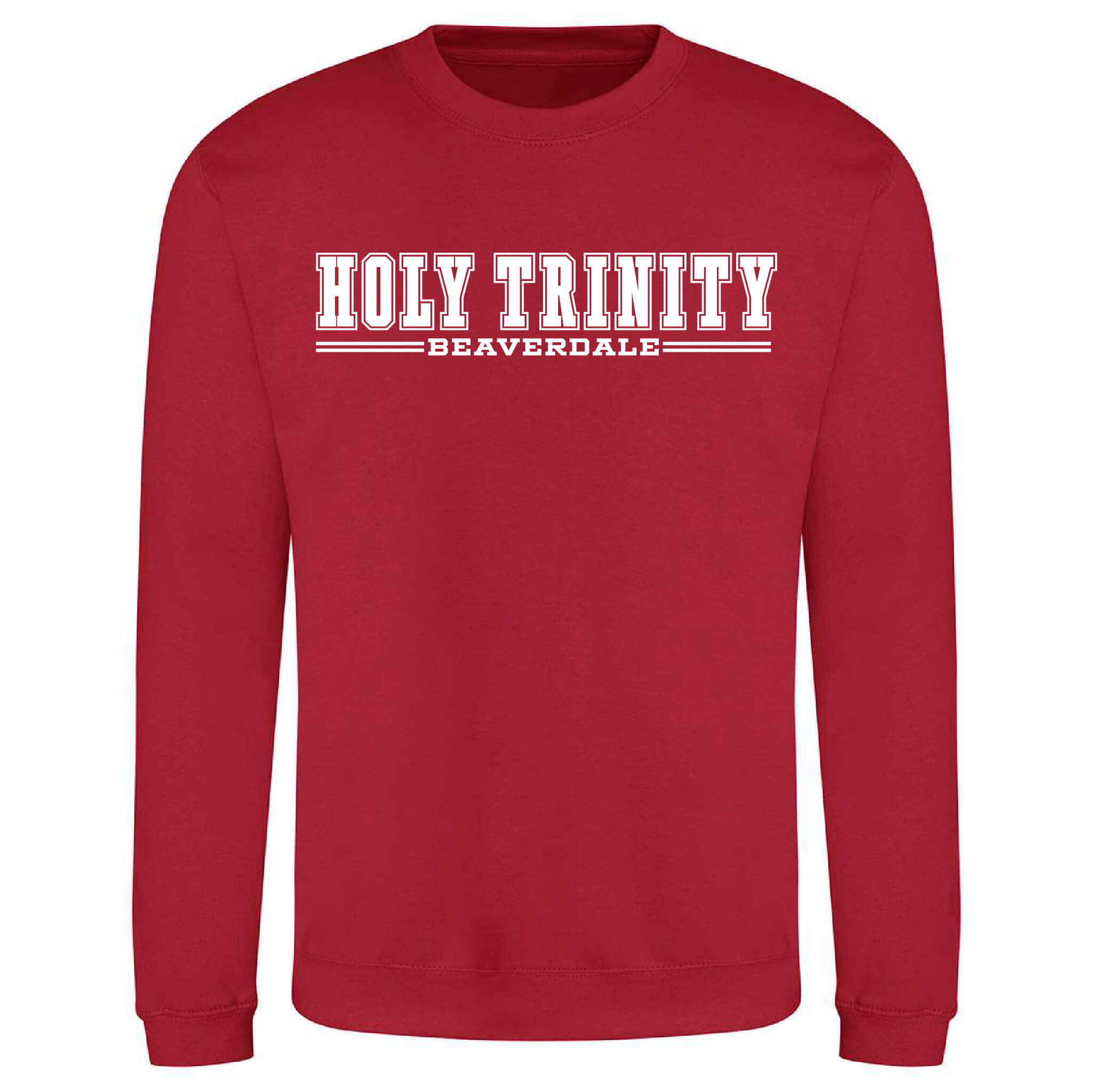 Holy Trinity Beaverdale Athletic Block Crewneck Sweatshirt - Youth