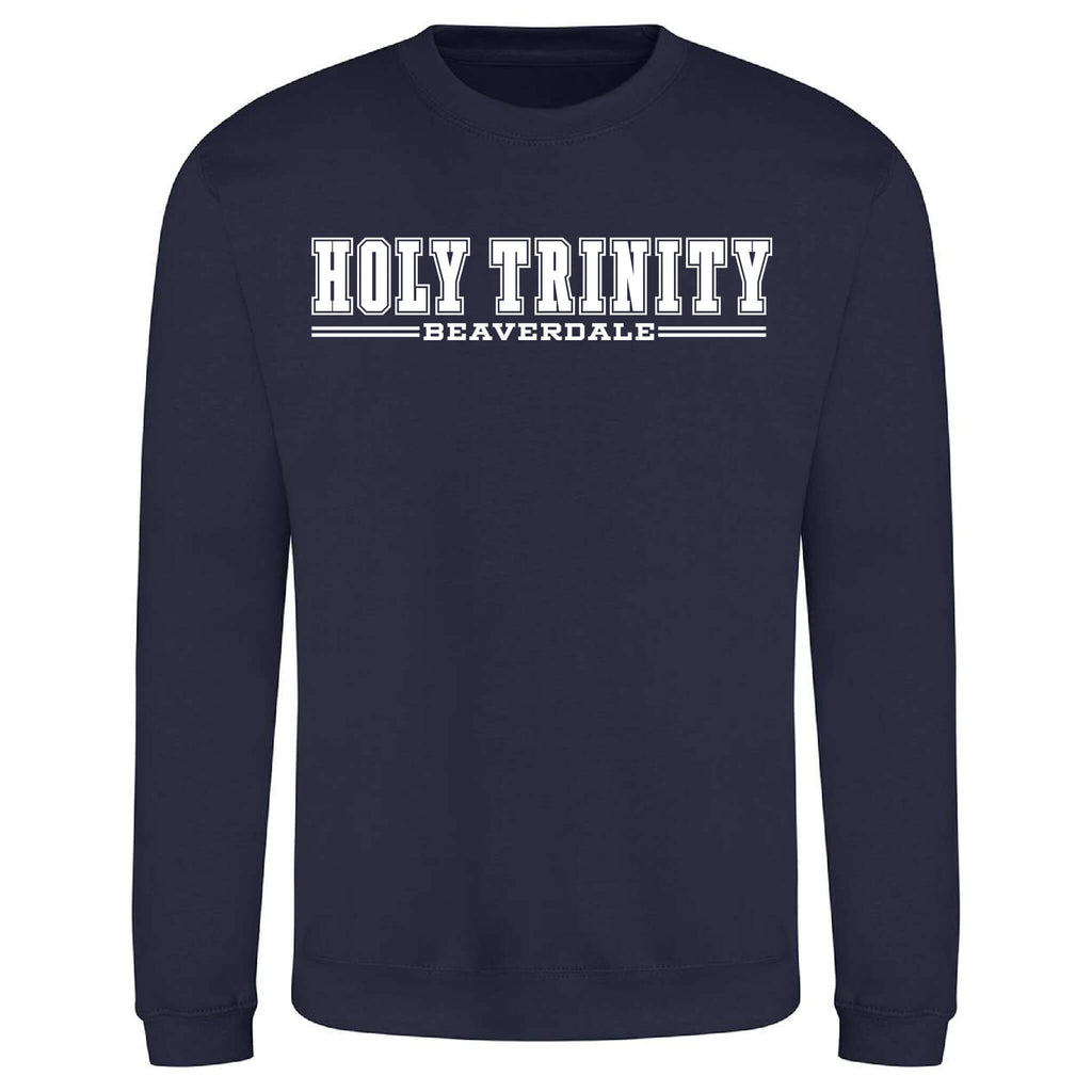 Holy Trinity Beaverdale Athletic Block Crewneck Sweatshirt - Youth