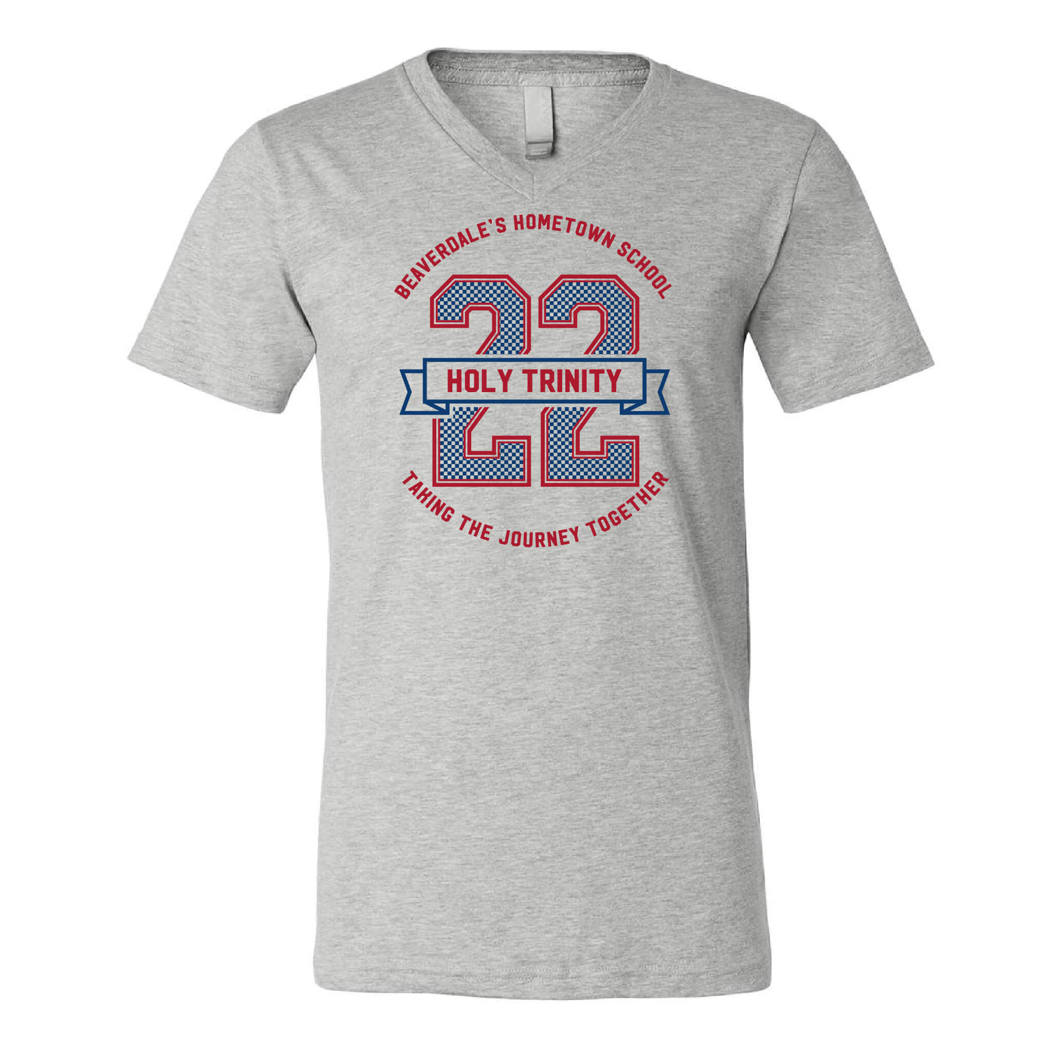 Holy Trinity '22 CVC Jersey V-Neck Tee - Adult
