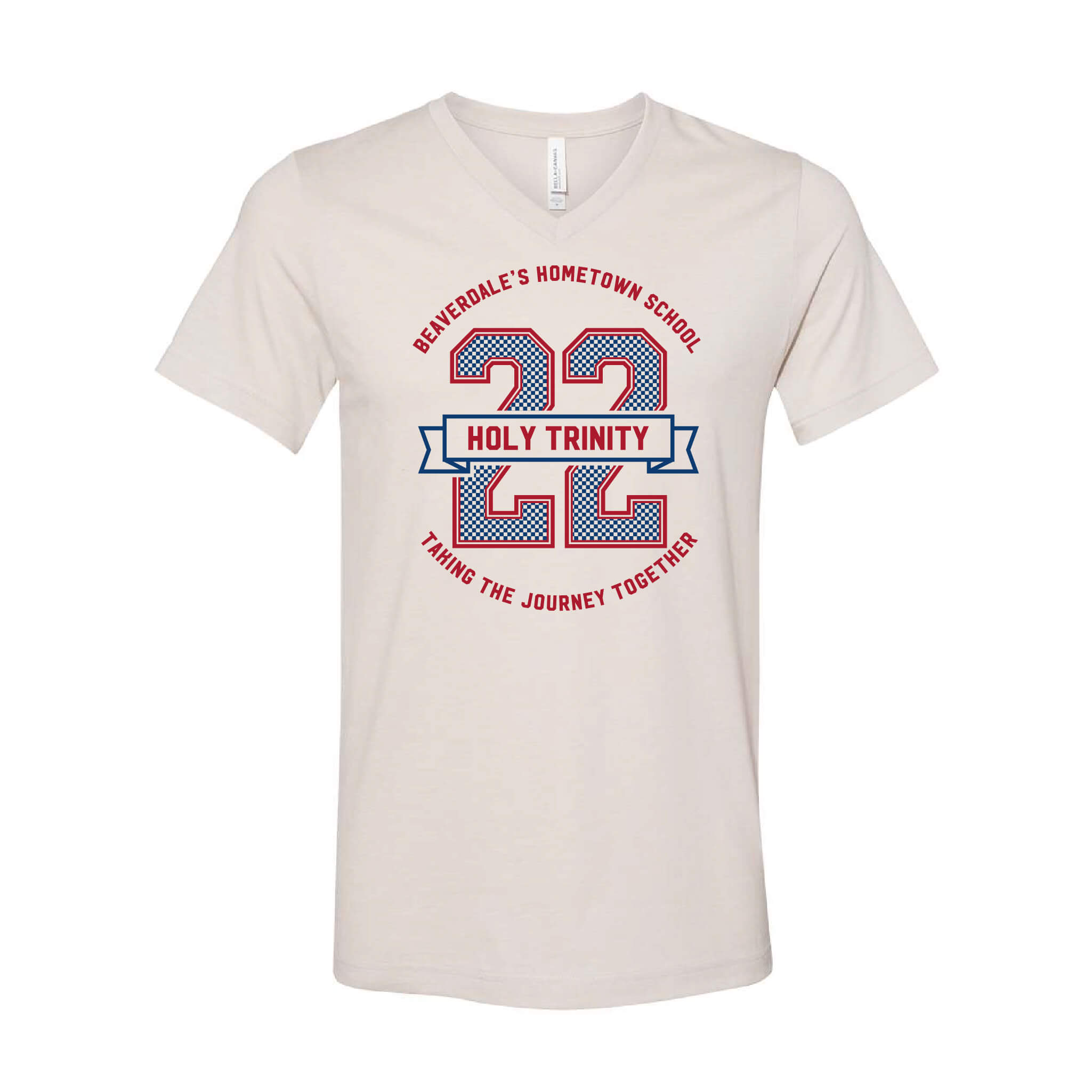 Holy Trinity '22 CVC Jersey V-Neck Tee - Adult
