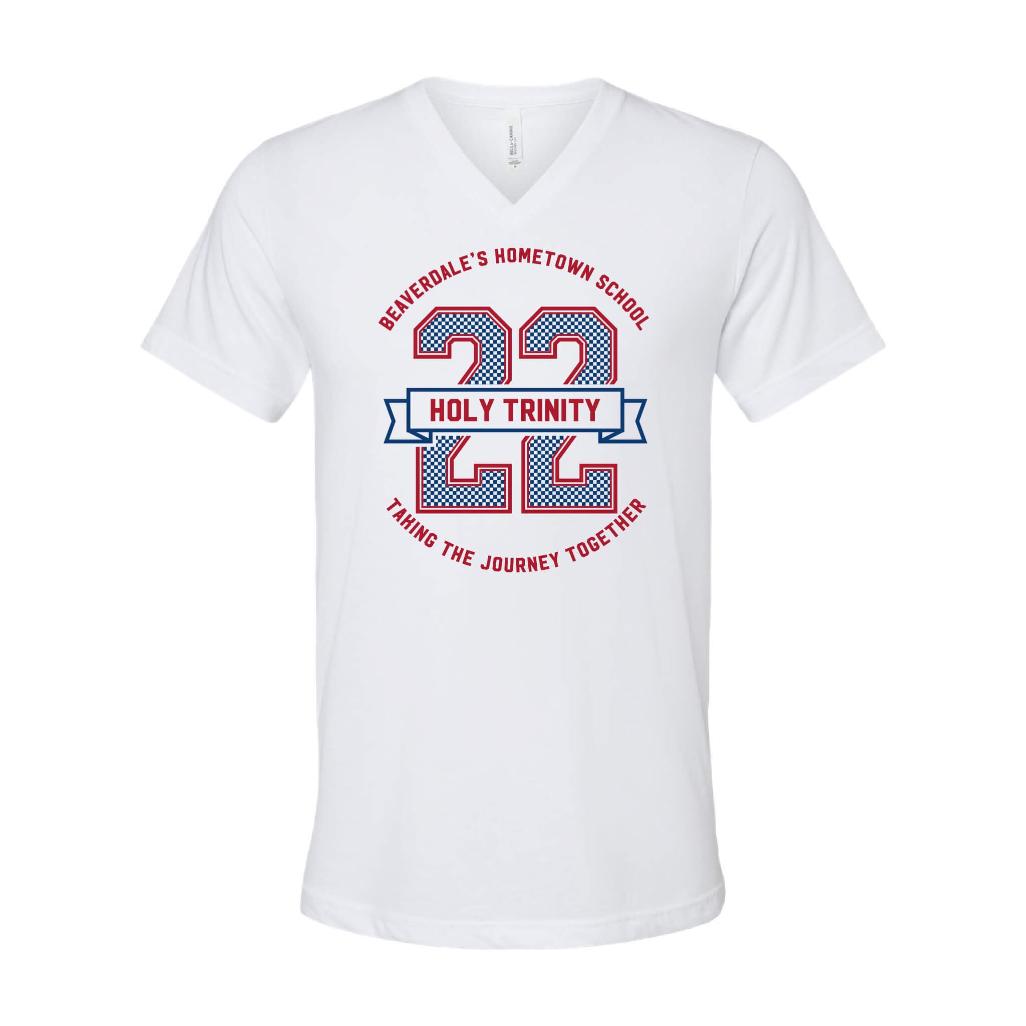 Holy Trinity '22 CVC Jersey V-Neck Tee - Adult