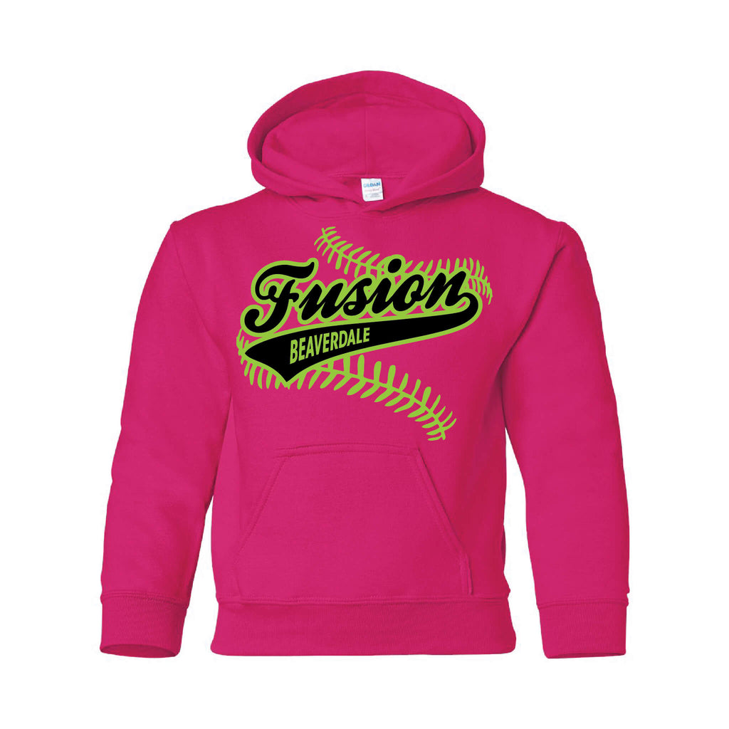 Fusion Beaverdale Heavy Blend Hooded Sweatshirt - Youth