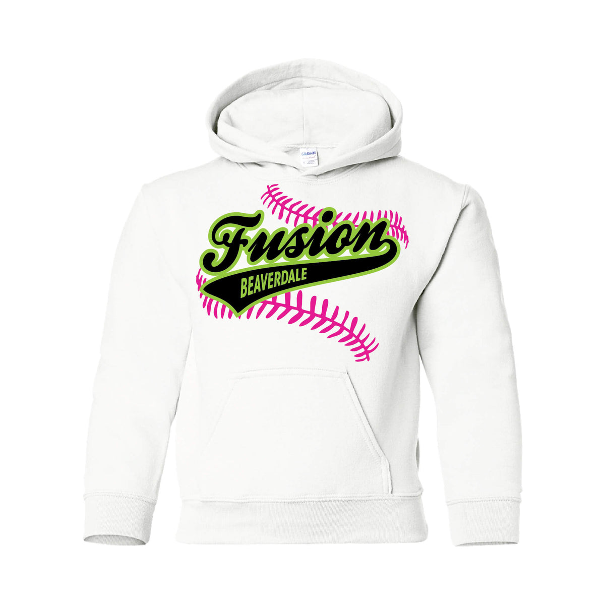 Fusion Beaverdale Heavy Blend Hooded Sweatshirt - Youth