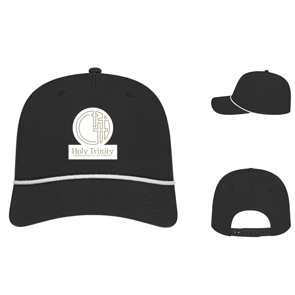 Holy Trinity Logo Athletic Rope Cap with Woven Emblem