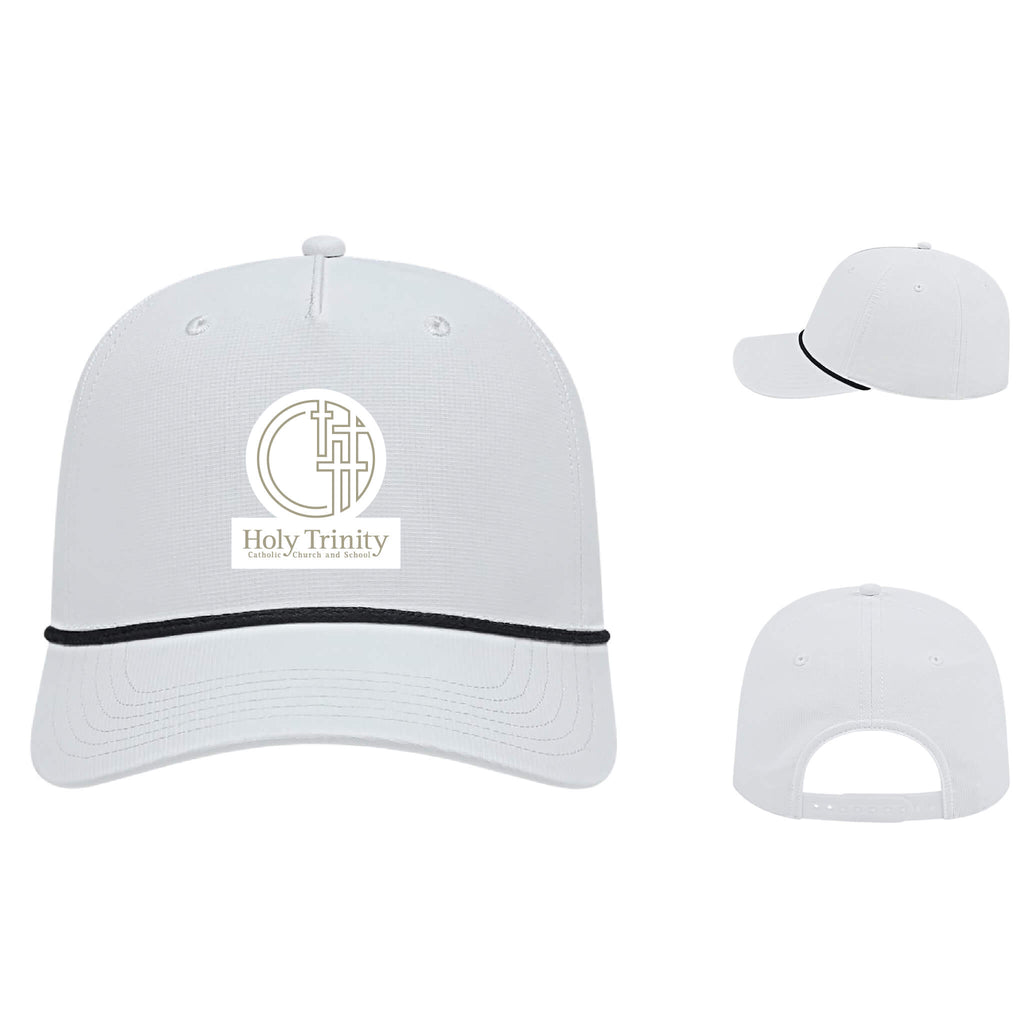Holy Trinity Logo Athletic Rope Cap with Woven Emblem