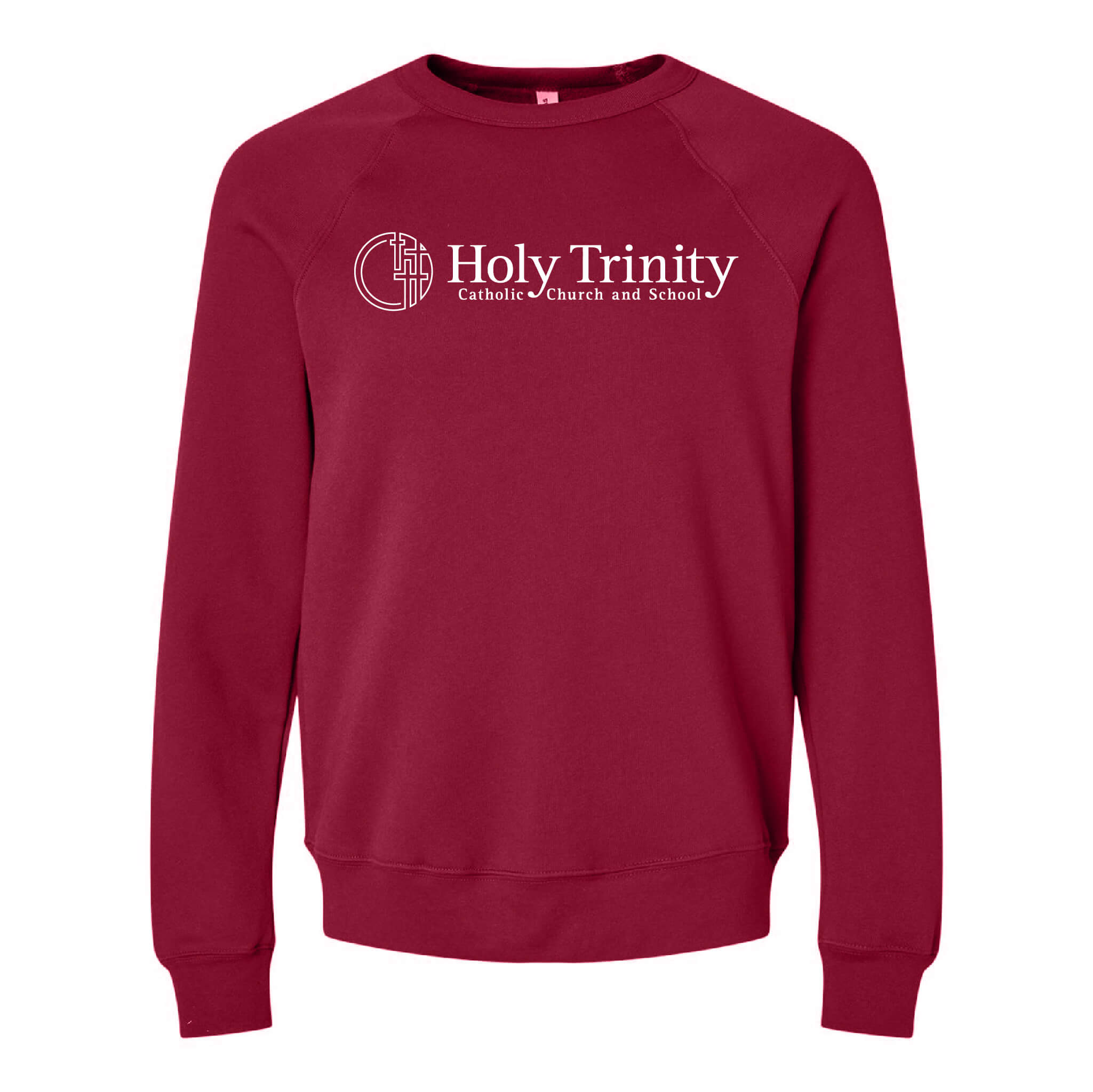 Holy Trinity Sponge Fleece Raglan Crewneck Sweatshirt - Adult
