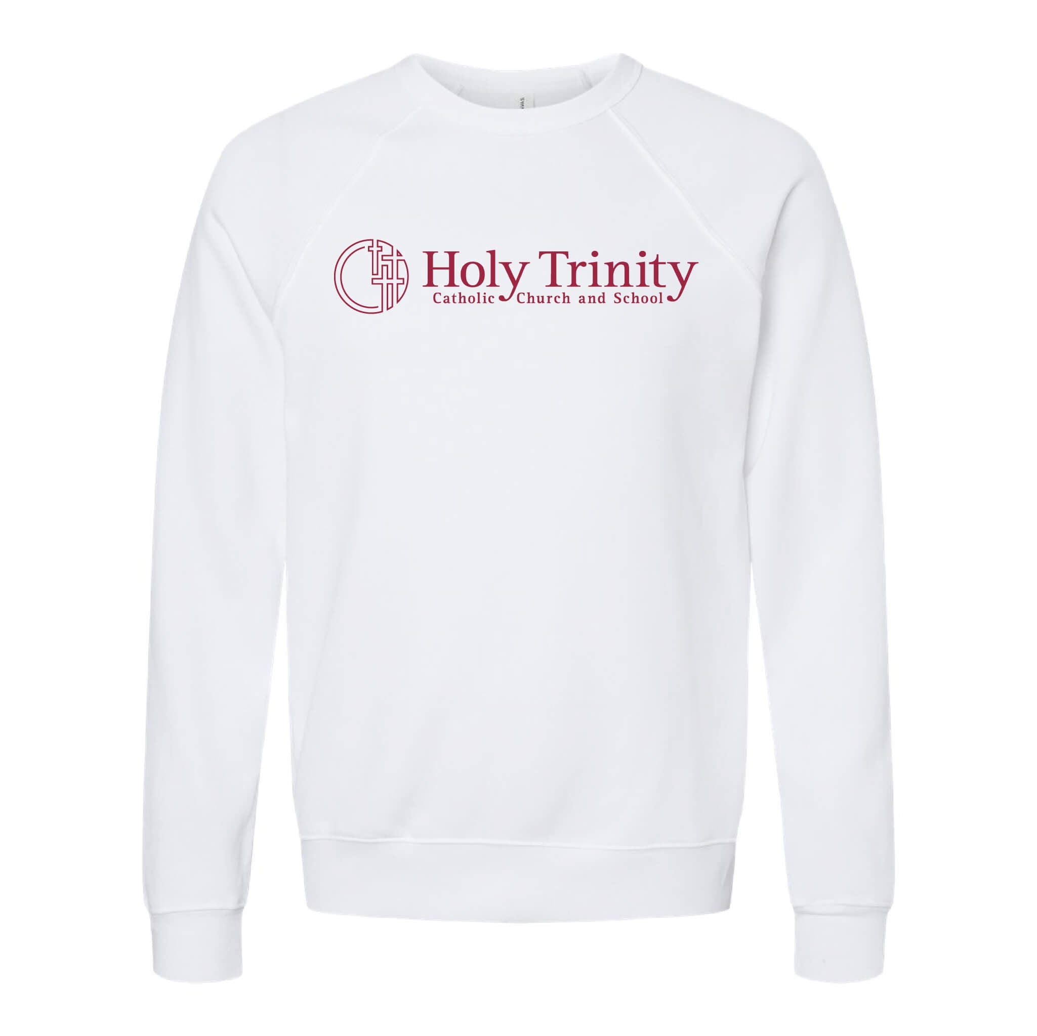 Holy Trinity Sponge Fleece Raglan Crewneck Sweatshirt - Adult